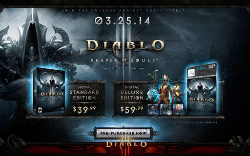 Diablo III - Дата релиза аддона Diablo III: Reaper of Souls и FAQ по версиям игры Diablo III - Дата релиза аддона Diablo III: Reaper of Souls и FAQ по версиям игры